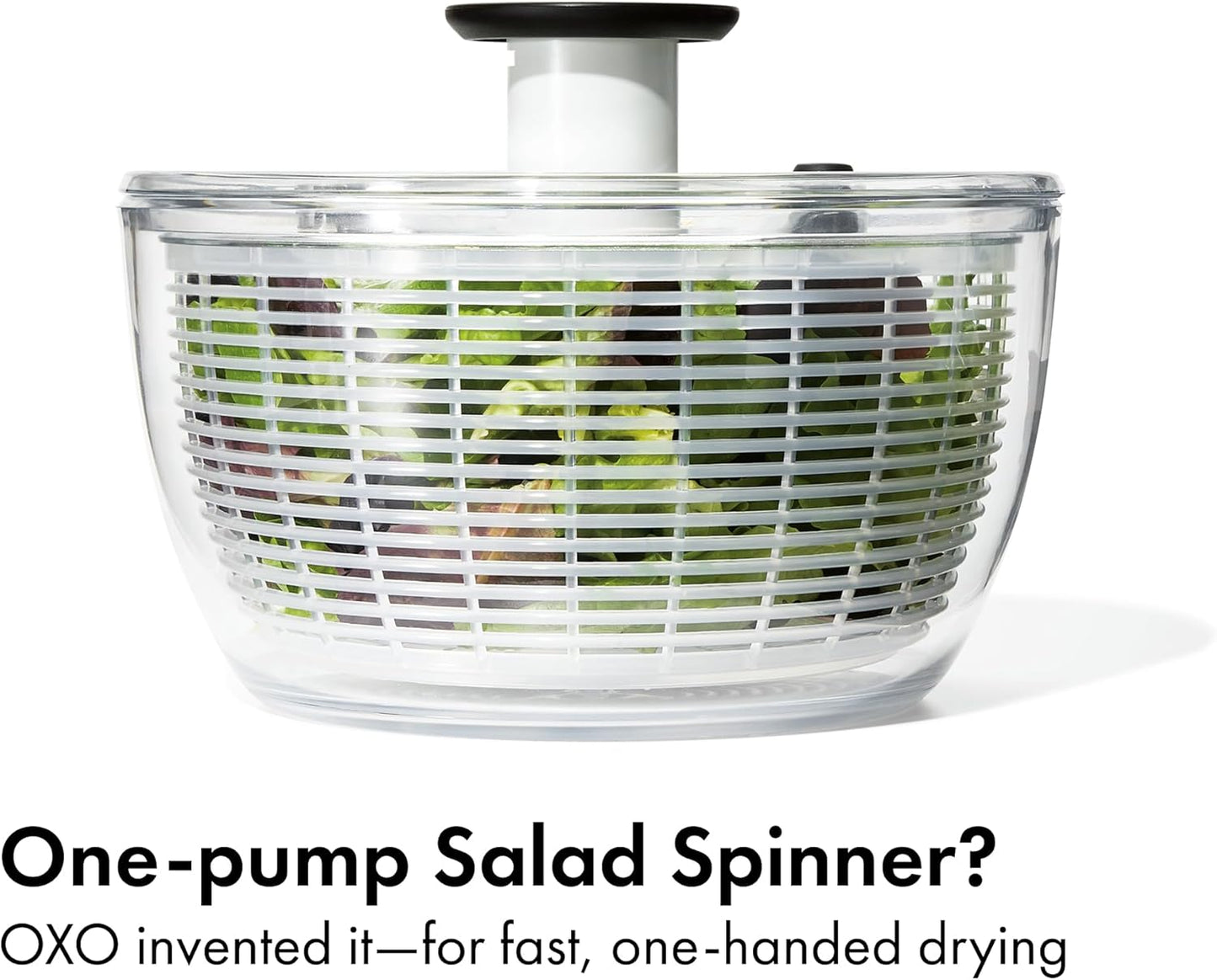 Good Grips Salad Spinner | Fruit Washing Bowl with Strainer