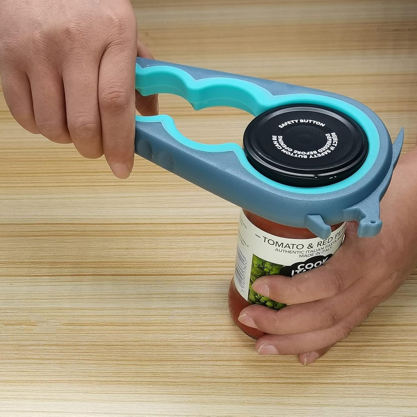 Jar Opener Bottle Opener and Can Opener for Weak Hands, Seniors with Arthritis