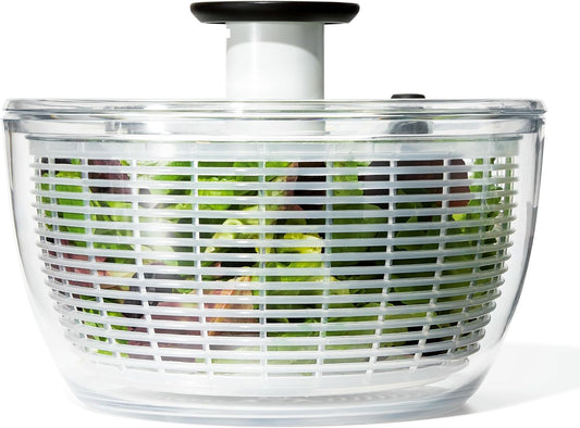Good Grips Salad Spinner | Fruit Washing Bowl with Strainer 