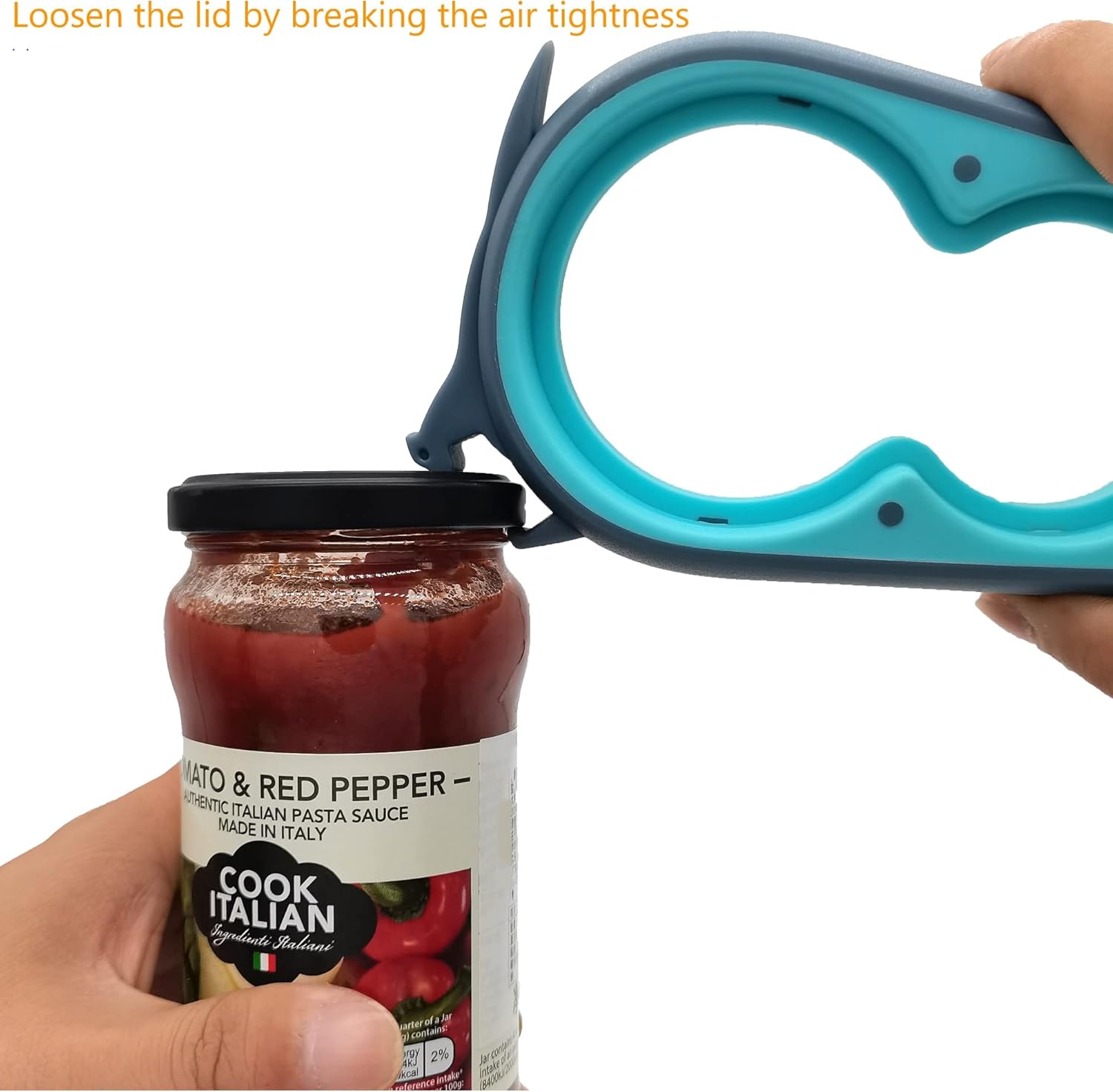 Jar Opener Bottle Opener and Can Opener for Weak Hands, Seniors with Arthritis