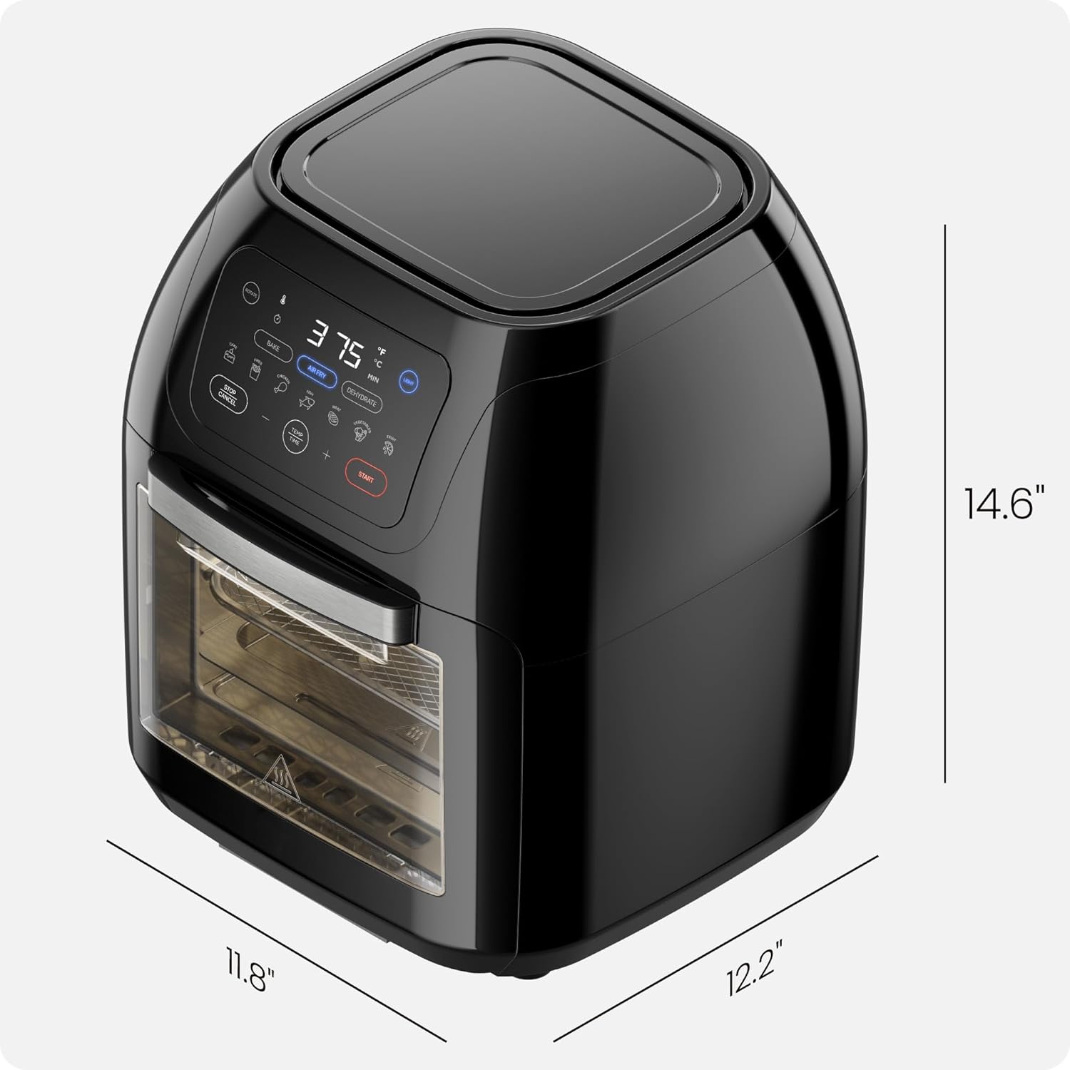 Multifunctional Digital Air Fryer - Rotisserie, Dehydrator, Convection Oven