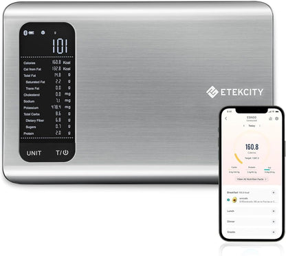 Etekcity Smart Food Scale with Nutritional Calculator