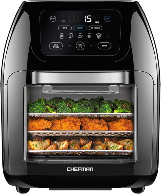Multifunctional Digital Air Fryer - Rotisserie, Dehydrator, Convection Oven