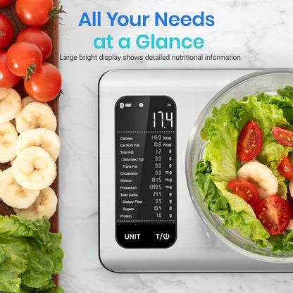 Etekcity Smart Food Scale with Nutritional Calculator
