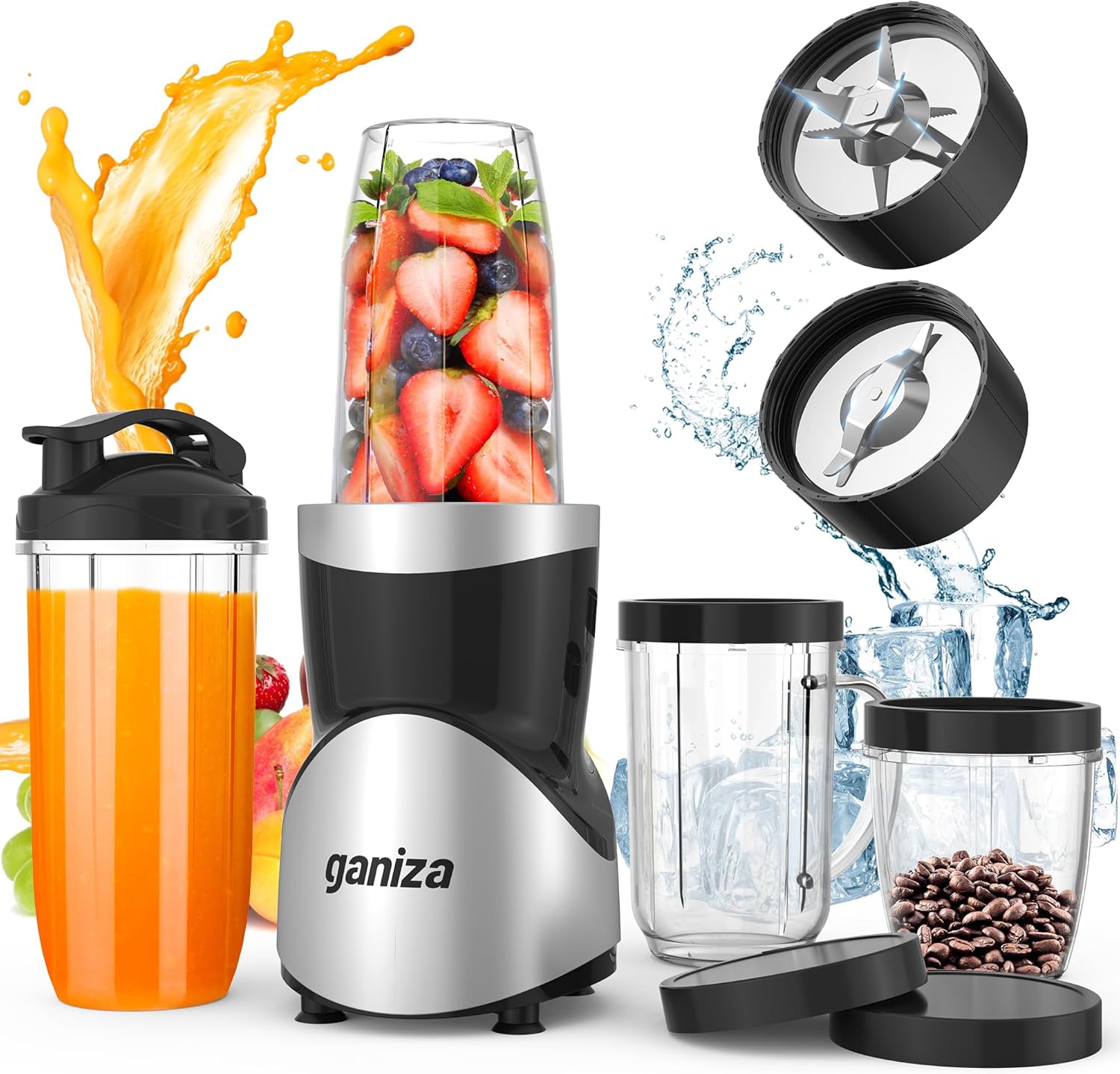 Smoothie Blender, 900W Blenders for Shakes and Smoothies