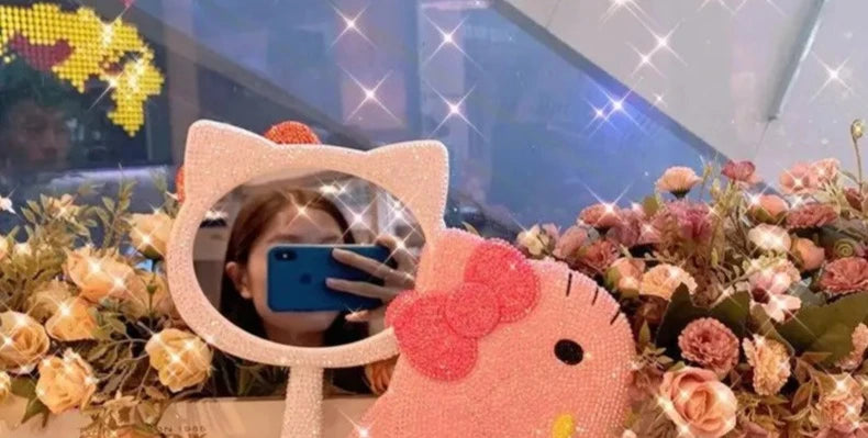 Hello Kitty Diamond Mirror