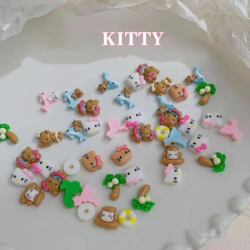 Hello Kitty Nail Art Accessories