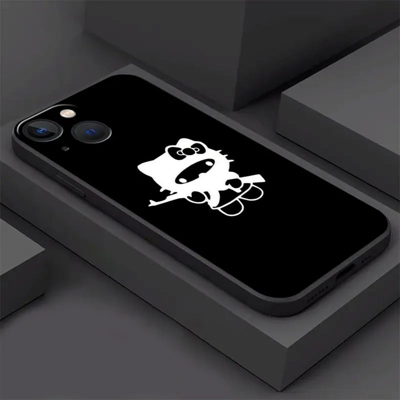 Hello Kitty Black Silicone Cover