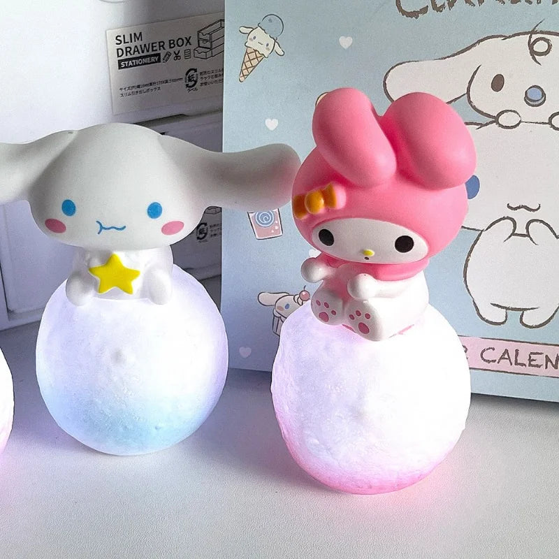 Hello Kitty Cinnamoroll lamp