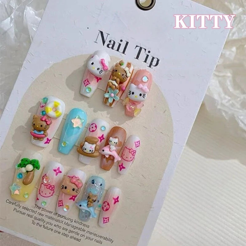 Hello Kitty Nail Art Accessories