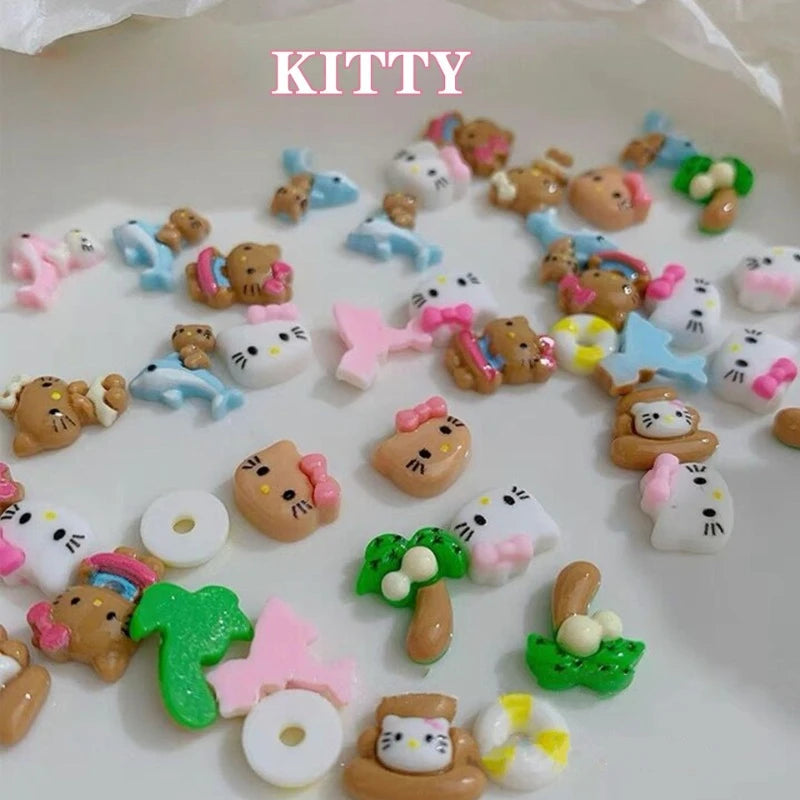 Hello Kitty Nail Art Accessories